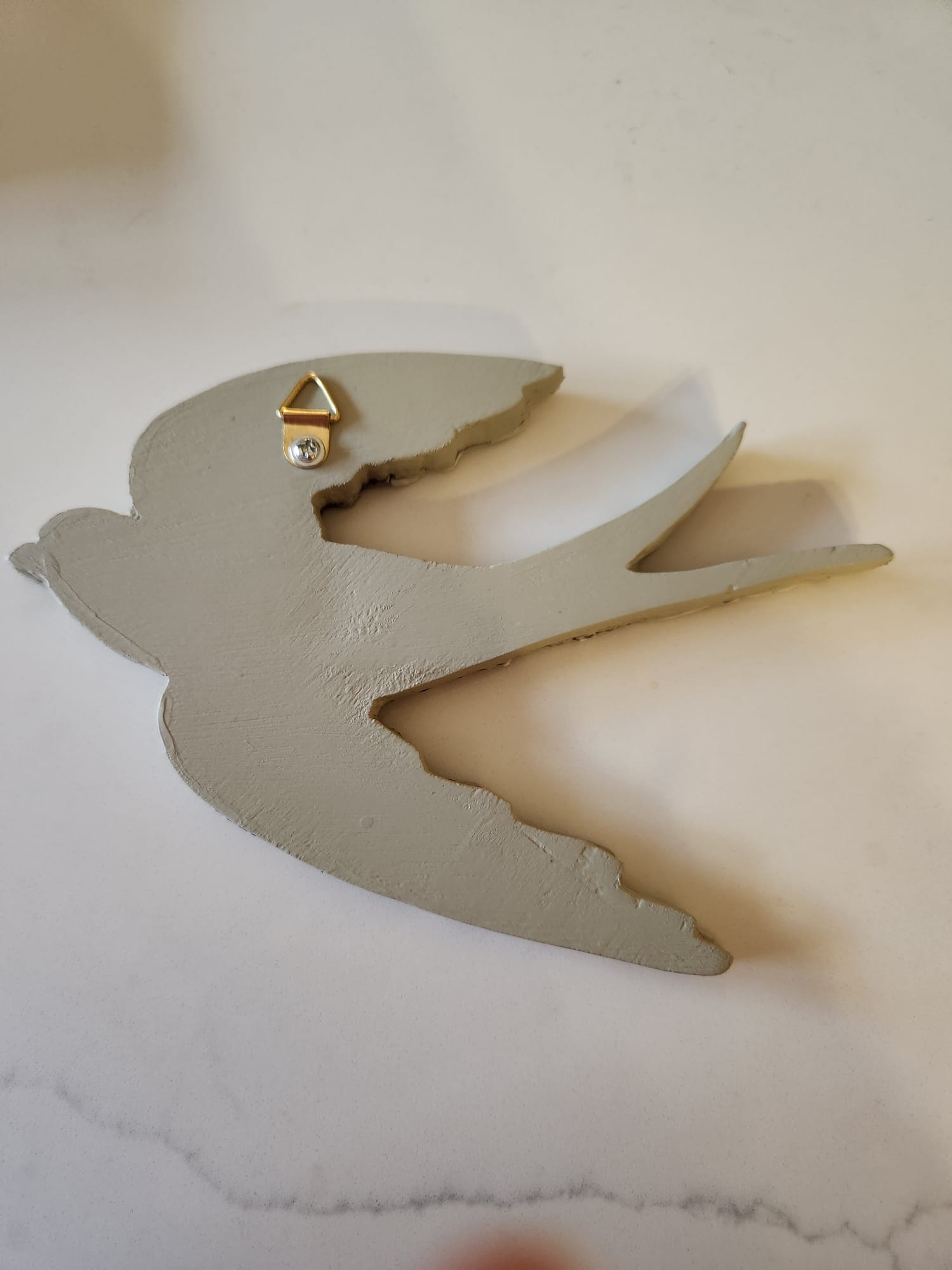 Handmade Swallow Mosaic Wall Hanging: Ceramic, Glass, Vintage China Art